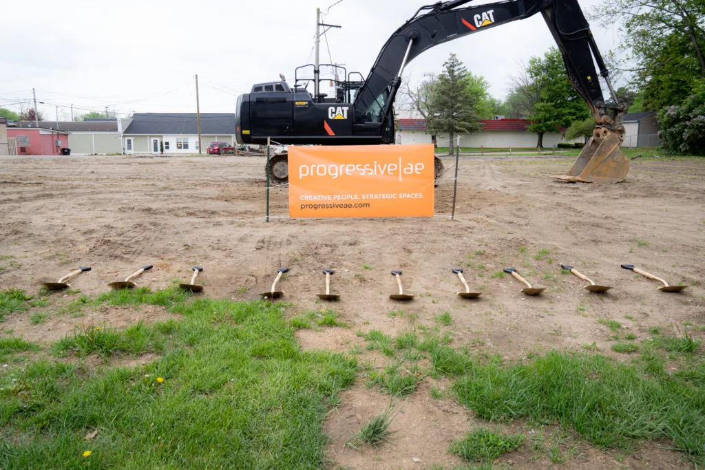 Groundbreaking image for new building
